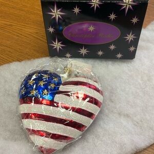VTG *NEVER OPENED* CHRISTOPHER RADKO “BRAVE HEART” ORNAMENT